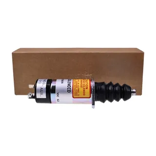 12V Shut Down Solenoid 1500-2027 1502-12D6U2B2S2A for Woodward Model 1502-12D Flange