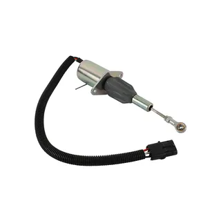 Shut Off Solenoid 82850507 for New Holland Tractor 8970 8670A TR87 8770A 1089 TR88 8870A 1095 8670 8970A 8770 8870