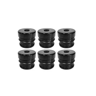 6 Pieces Silicone Body Mount Kit for Ford Super Duty Pickup Truck F-250 F-350 Crew Cab