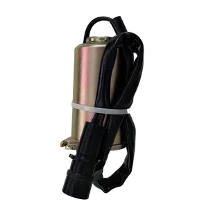 Solenoid 21W-60-22180 for Komatsu Excavator PC75UU-2 PC75UU-2E PC128UU-1 PC228UU-1-TN PC228UU-1-MO