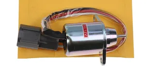 12V Stop Solenoid 189575 for Yanmar 4TNV106T 4TNV98 Engine Gehl 503Z 283Z 603 Excavator CTL60 CTL80 Mustang MTL16 MTL25 Loader