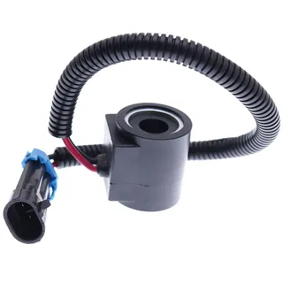 12V Solenoid Valve Coil 6675559 for Bobcat Loader A300 A770 T140 T180 T190 T250 T300 T320 T450 T550 T590 T595 T630 T650 T740 T750 T770 T870
