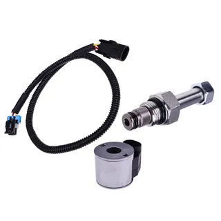 Solenoid Valve RE32530 for John Deere Engine 4045 6068 6090 6101 Loader 310E 310SG 315SE 315SG