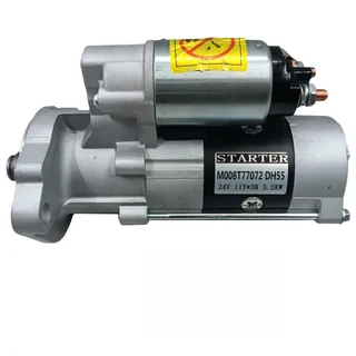 24V Starter Motor 71434500 8971374780 for Isuzu Engine 4JB1 4JG1 Kobelco Excavator SK60 SK70 1998-2003