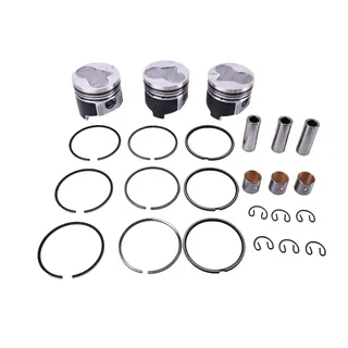STD Piston Set 16060-21114 for Kubota Engine D1105 Excavator KX71-3 U25S Tractor B2410HSD B26 B2630HSD B3200HSD B7610HSD