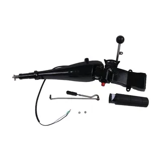 Steering Tiller Handle Assembly 697-W0084-00-4D for Yamaha Outboard 48HP 60HP E48MLHV E60MLHW E48MLHX E60MLHY