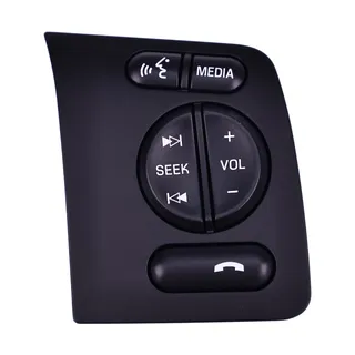 Steering Wheel Media Control Button DC3T-9E740-BAW for Ford F250 F350 F450 F550 Super Duty Expedition Explorer