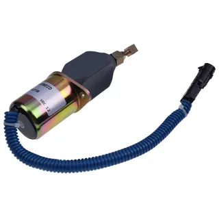 12V Stop Solenoid 1751ES-12A6UC3B1S5 for Kubota Engine V2203 Gehl Skid Steer Loader SL4625 4625SX 4625DX