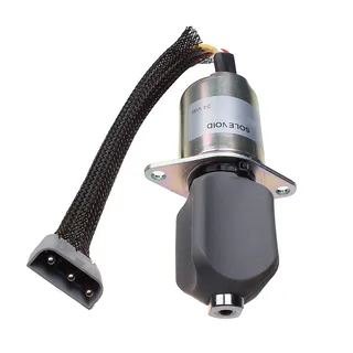 24V Stop Solenoid 6785-5121 VOE11033700 for Volvo Wheel Loader L70B L70C L330C