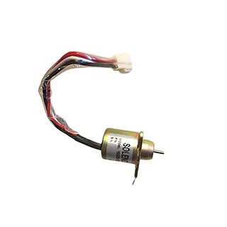 Stop Solenoid 12V For Yanmar Excavator FR39-7