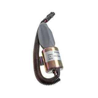 Stop Solenoid 332/J5060 716/30091 for JCB JS115 JS130 JS160 JS180 JS240 JZ140 JS330 24V