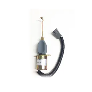 Stop Solenoid Valve 32A87-15100 12V for Mitsubishi ECOMAT Shovel S4S-Z1DT61ES