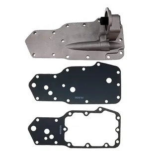 Oil Filter Support Head Cooler Cover 4934218 Cummins Engine B5.9L 6B 6BT 6BTA