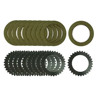 10+10 Pcs Synchro Shuttle Powershift 1st Gear Clutch for John Deere 210LE 310E 310G 410E 410G 485E