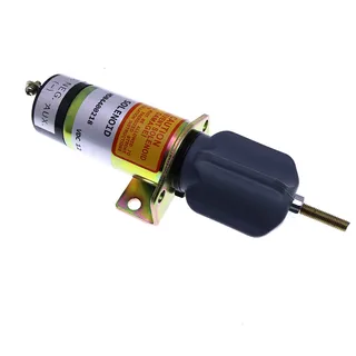 2 Terminals 12V Throttle Choke Solenoid 3740028 1502-12C2U1B1S1 for Kubota Engine DF750 JLG Boom Lift 80H 80HX 86HX 80HX+6 60H 60H+6 70H