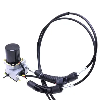 5 Pins Governor Throttle Motor With Double Cable 247-5227 7Y-5559 7Y-3913 for Caterpillar CAT Engine 3066 Excavator 312 312B 311B 320 320L