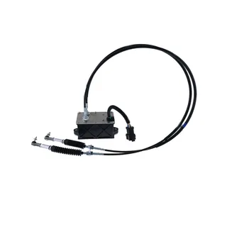 Throttle Motor Governor Assy with Double Cables 7 Pins 309-5954 227-5212 for Caterpillar CAT 320C 320D Excavator