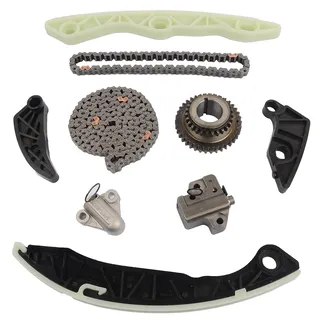9 Pieces Timing Chain Kit MN183891 for Mitsubishi Engine 4B12 4B11 Lancer