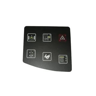 Touch Pad Overlay Decal 4360453 for JLG Scissor Lift 1532E2 1932E3 2032E2 2046E3 2632E2 2646E3 3246E2