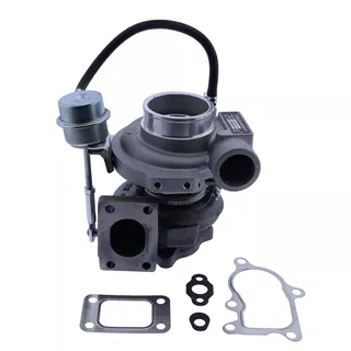Turbo HX27W Turbocharger 2856701 for CASE Engine F4HE0484G J102 Backhoe Loader 580SR PLUS 580ST