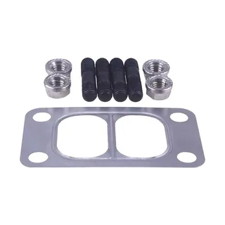 Turbo Mounting Studs Nuts With Gasket 3818823 3818824 3901356 for Cummins Engine 4B3.9 6B5.9 6C8.3 B3.3 B4.5 B5.9 B6.7 ISB5.9 ISC ISF2.8 ISL8.9 Dodge 89-07 5.9L