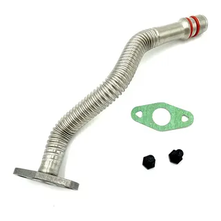 Turbo Oil Return Drain Line Tube Kit 68005450AA for Dodge Ram 5500 Ram 4500 Ram 3500 Ram 2500 Cummins Diesel Engine 6.7L
