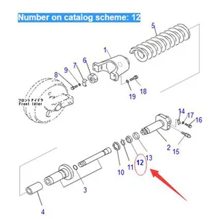 U-Packing 09370-00090 for Komatsu PC360-7 PC350LC-8M0 PC308USLC-3E0 PC300LC-6 Excavator