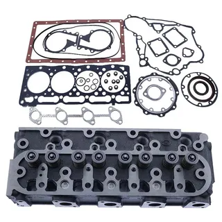 V1505 V1505-E3B-TXRN-1 Complete Cylinder Head and Full Gasket Kit for Kubota Engine Jacobsen Lightweight Fairway Mower LF3400 LF3800 LF550 LF570