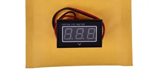 12V 2.5-30V DC Waterproof Monitor Battery Meter Auto Gauge Digital Voltmeter LED