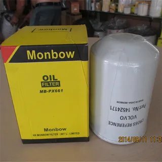 For Volvo Excavator EC290 Hydraulic Filter 14524171
