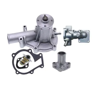 Water Pump 16251-73034 and Flange 16261-72705 with Thermostat Cover 15531-73011 16271-73260 for Kubota Engine D905 D1005 D1105