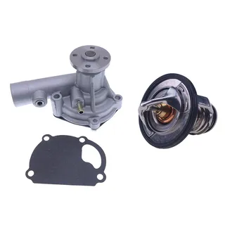 Water Pump 270-6252 With Thermostat 103-9766 for Mitsubishi Engine S3Q2 S4Q2T Caterpillar CAT Excavator 303.5C 303.5D 303C 304C 304D 305.5D 305C 305D