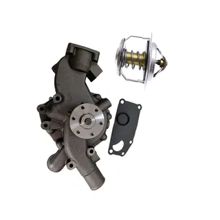 Water Pump 6209-61-1100 & Thermostat 600-421-6360 for Komatsu Engine S6D95L-1 SA6D95L-1 SAA6D95LE-1 Excavator PC200-6 PC210LC-6 PC220LC-6L PC250LC-6L