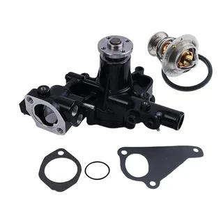 Water Pump AM882090 & Thermostat M811034 for John Deere Engine 3016 3013 Excavator 27D 35D 50D Tractor 3036E 3038E