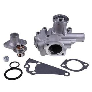 Water Pump & Thermostat Kit & Cover YM119660-42004 YM129350-49800 YM129350-49530 for Komatsu Engine 3D72-2HA 3D74E-3B 3D72N-2BB