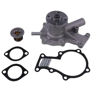 Water Pump With Thermostat 15881-73030 for Kubota Engine WG972 Z482 Z602 D662 D722 D902 Tractor BX1500D BX1870