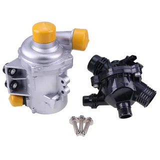 Water Pump WIth Thermostat & Bolt 11517586925 for BMW 128i 325i 328i 528i 530i X3
