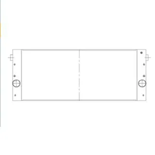 Water Radiator Core 14548409 14573686 for Volvo Excavator EC210C