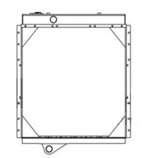 Water Radiator Core 2W7919 for Caterpillar CAT 966D Wheel Loader