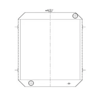 Water Radiator Core 30/901700 for JCB 430 Loading Shovel