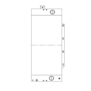 Water Radiator Core 30/926129 for JCB JS145W