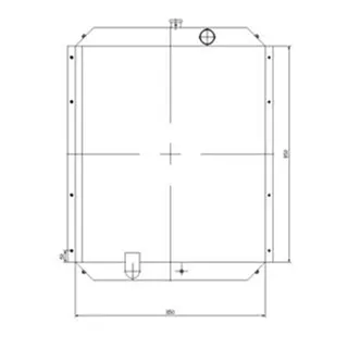 Water Tank Radiator 2452U432S1 for Kobelco Excavator SK300-3 SK300 SK300-2