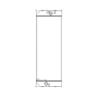 Water Tank Radiator for Caterpillar CAT Excavator E324E