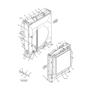 Water Tank Engine Radiator Core ASS'Y 326-3867 281-3524 for Caterpillar Excavator CAT 315D L 319D 319D L 319D LN Engine C4.2