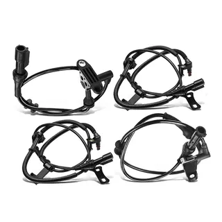 4 Pcs Wheel Speed Sensor 6L2Z2C204A 8L2Z2C190A 8L2Z2C190B for Ford Explorer Sport Trac Mercury Mountaineer