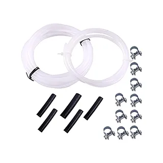 White 4mm Set Kit Fuel Line Pipe Hose 89031118 for Webasto Eberspacher Heater