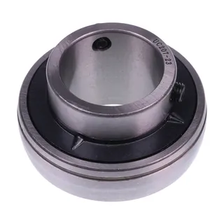 Wide Inner Ring Ball Bearing UC207-23 Set Screw Locking