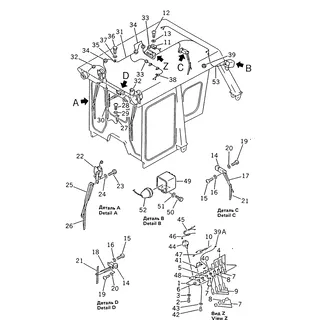 Wiper Motor 195-979-3121 For Komatsu Bulldozer D150A-1 D155A-1 D355A-3 D355A-3X