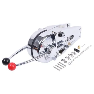 Zinc Alloy Boat Dual Lever Top Mount Throttle Control 2204105ZF for Marine Engine