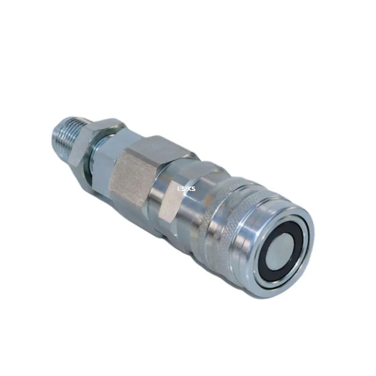 #10 JIC Thread 1/2 Flat Face Hydraulic Quick Connect Coupler for CASE 410 420 430 435 440 450 40XT 60XT 70XT online #10 JIC Thread 1/2 Flat Face Hydraulic Quick Connect Coupler for CASE 410 420 430 435 440 450 40XT 60XT 70XT online
